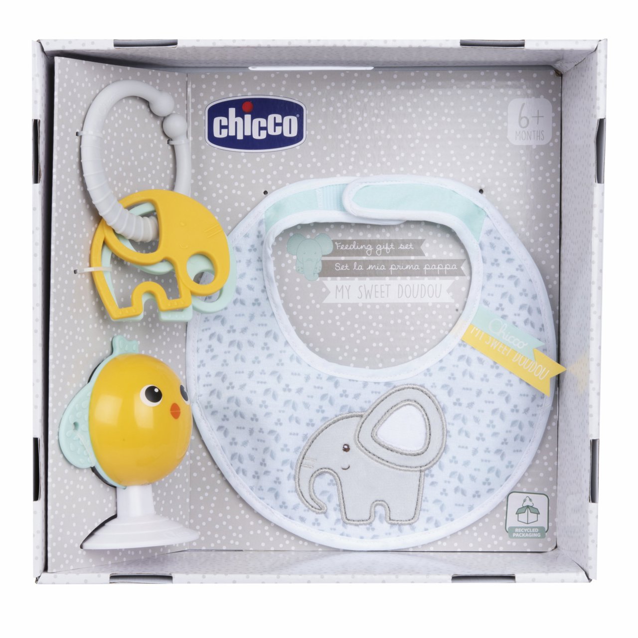 СЕТ ЗА ХРАНЕЊЕ И ИГРА 6М+ CHICCO