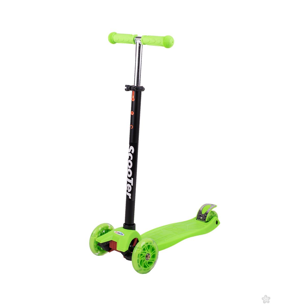 ТРОТИНЕТ MG008A ЗЕЛЕН JUNGLE