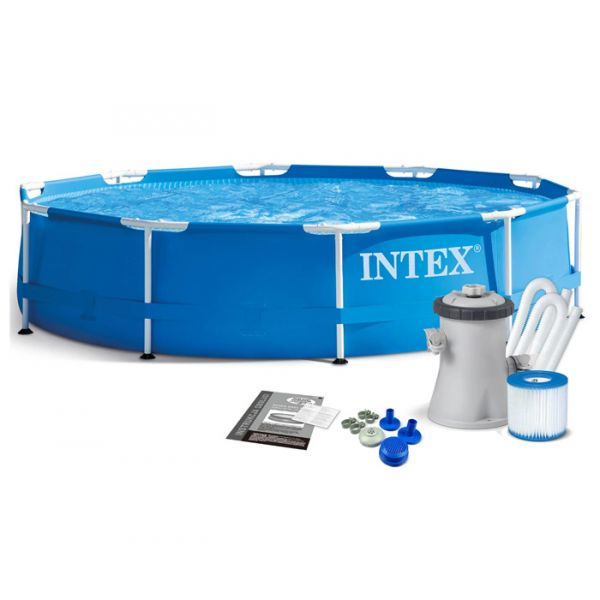 БАЗЕН СО МЕТАЛНА КОНСТРУКЦИЈА 305см*76см INTEX