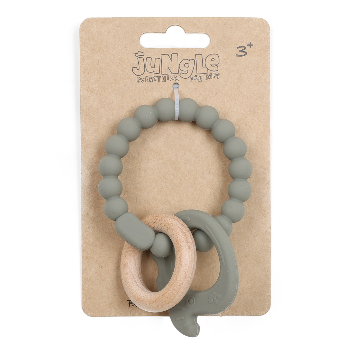 ГЛОДАЛКА СИЛИКОН СЛОНЧЕ ДРВО  СИВА 3М+ 31001245 JUNGLE