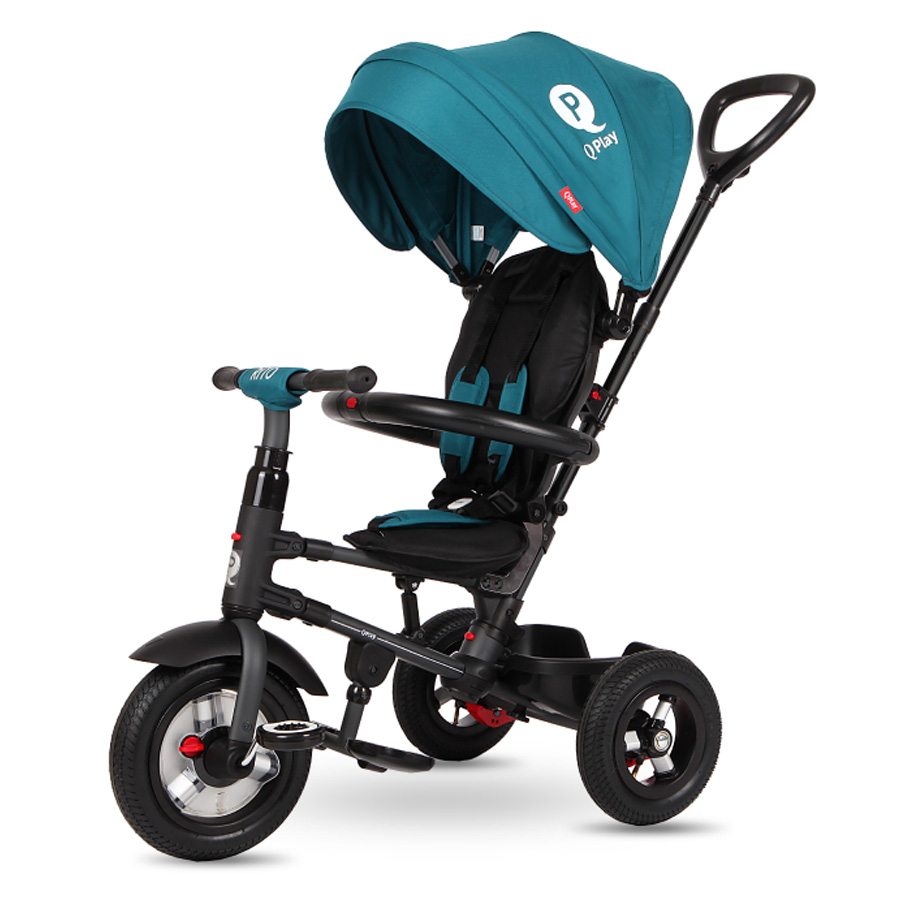 ТРИЦИКЛ RITO AIR GEL ТРКАЛА BLUE GREEN QPLAY