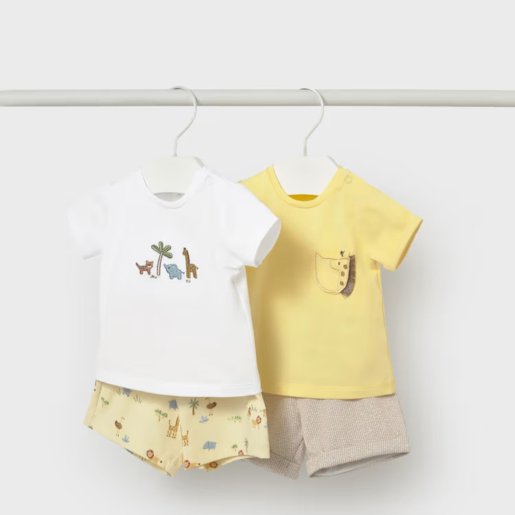 КОМПЛЕТ ЗА БЕБЕ 4 ПАР. М. MAYORAL